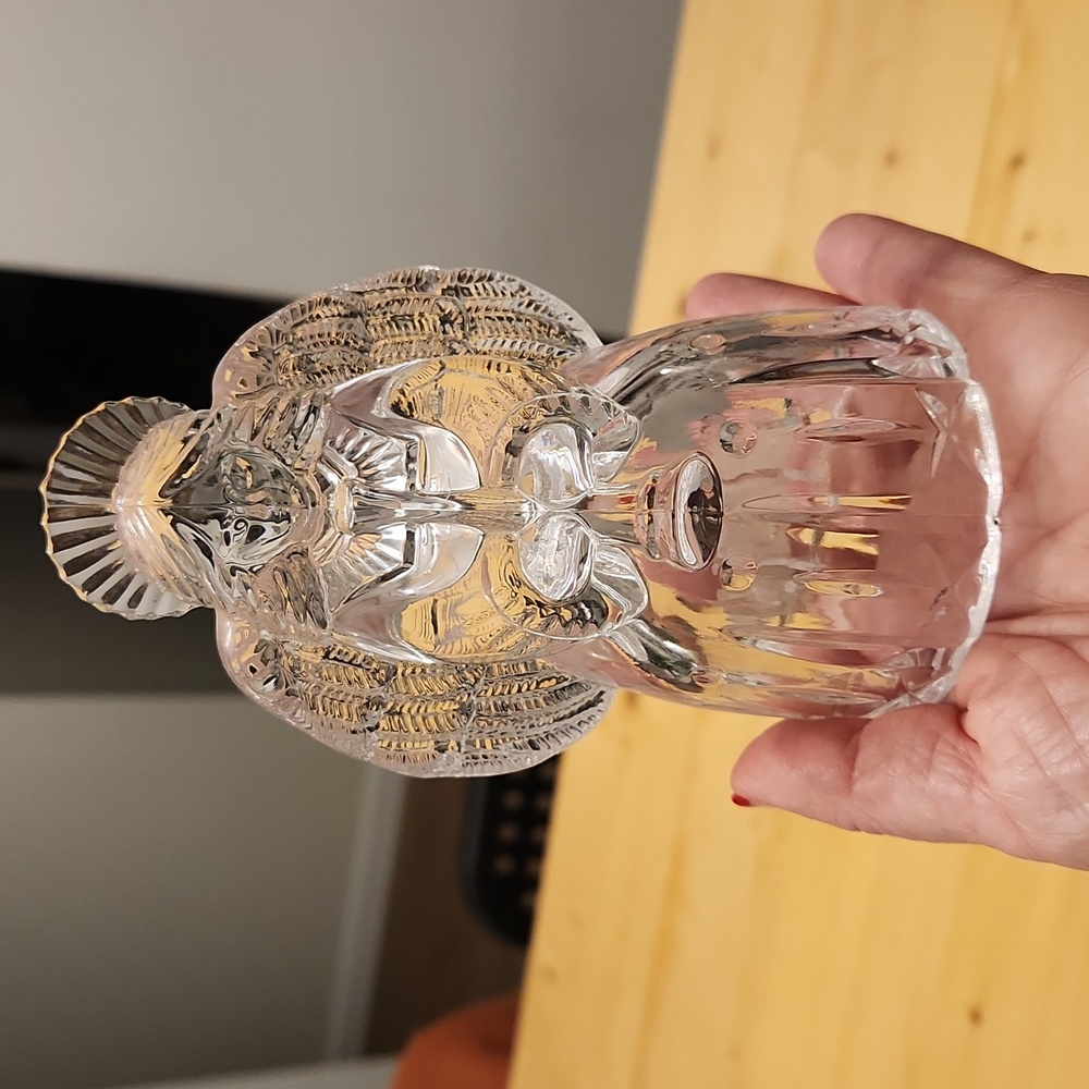 Mikasa Glass Crystal Choir Choral Angel Tapered Candle Holder Made In Austria - Picture 5 of 14